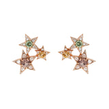 Istanbul Boucle d'oreille - Tourmalines - Diamants