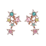Istanbul Boucle d'oreille - Tourmalines - Diamants