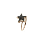 Istanbul Bague - diamants noirs