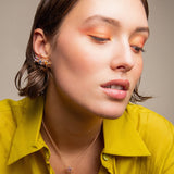Istanbul Boucle d'oreille - Spessartite - Diamants