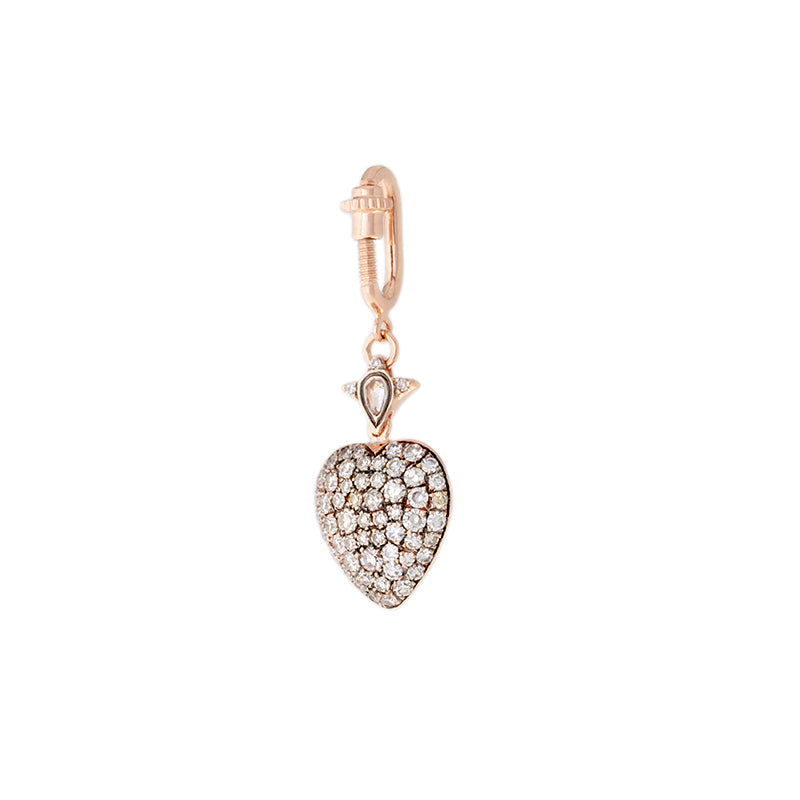 Corazon Charm - Diamonds