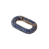 Link Fermoir - Saphirs Bleus