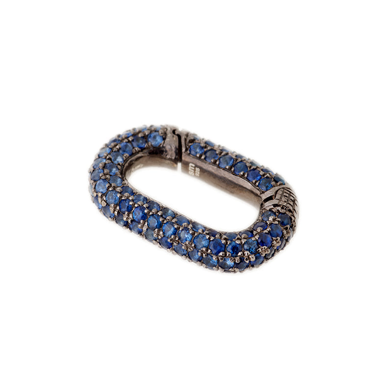 Link Fermoir - Saphirs Bleus