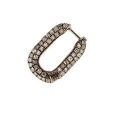 Link Boucle d'oreille - Diamants gris glacés