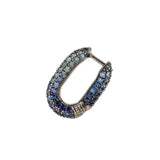 Link Boucle d'oreille - Saphirs Bleus