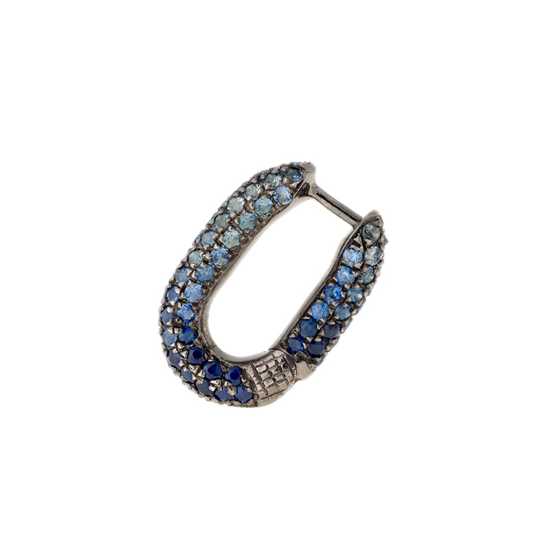 Link Boucle d'oreille - Saphirs Bleus