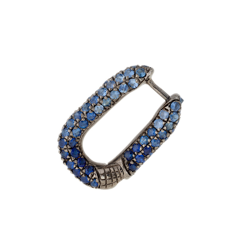 Link Boucle d'oreille - Saphirs Bleus