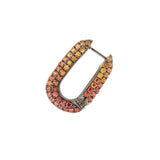 Link Boucle d'oreille - Saphirs Oranges