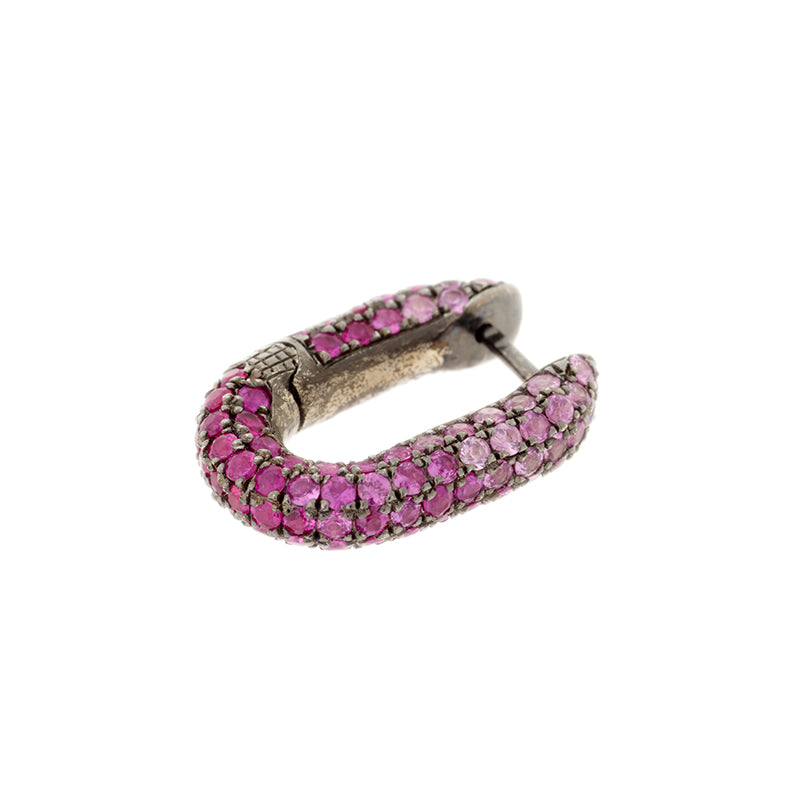 Link Boucle d'oreille - Saphirs Roses