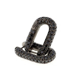 Link Boucle d'oreille - Diamants Noirs