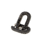 Link Boucle d'oreille - Diamants Noirs