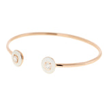 Mina Bracelet ivoire - Diamants