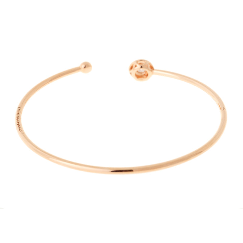 Mina Bracelet ivoire - Diamants