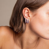 Link Boucle d'oreille - Saphirs Roses