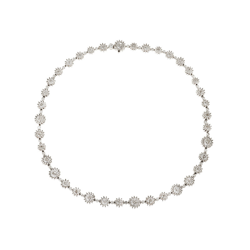 Poppy Necklace - Diamonds