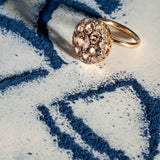 Beirut Rosace Ring - Morganites- Diamonds