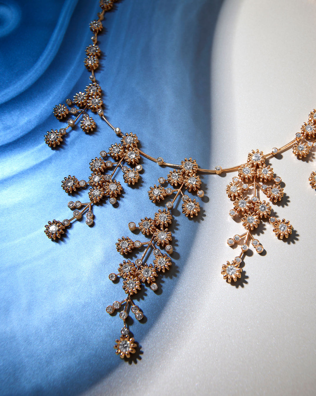 Poppy Necklace - Diamonds