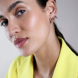 Poppy Earrings - Pink Tourmalines