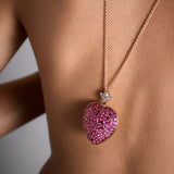 Corazon Yellow Pendant - Tourmalines - Diamonds