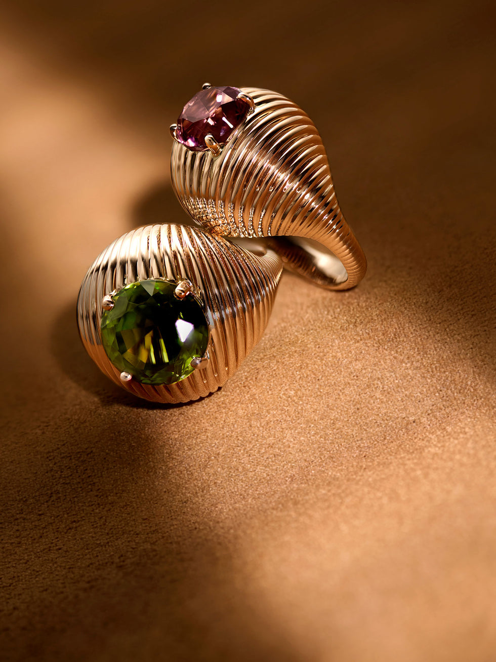 Aura Chevalière Bague - Peridot