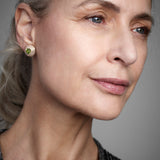 Aura Boucle D'oreilles - Peridots - Diamants