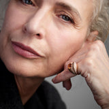 Aura Chevalière Bague - Citrine