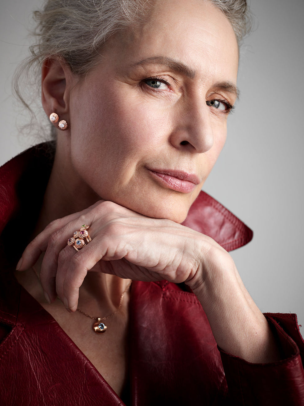 Aura Boucle D'oreilles - Diamants