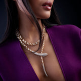 Basilik Necklace - Diamonds