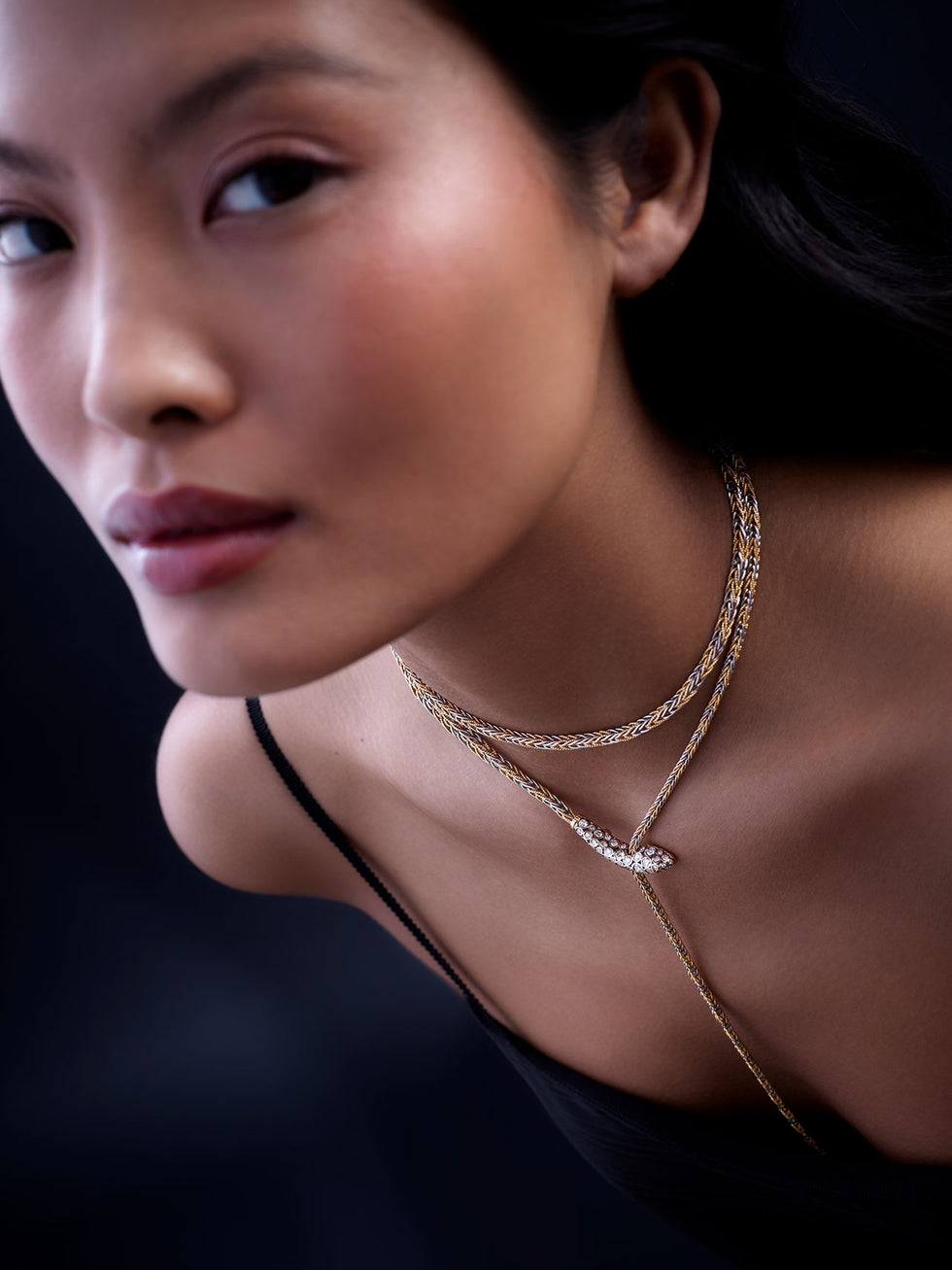 Basilik Necklace -  Diamonds