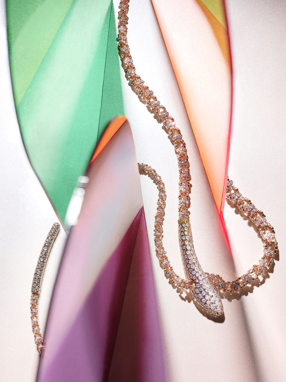 Basilik Necklace - Diamonds