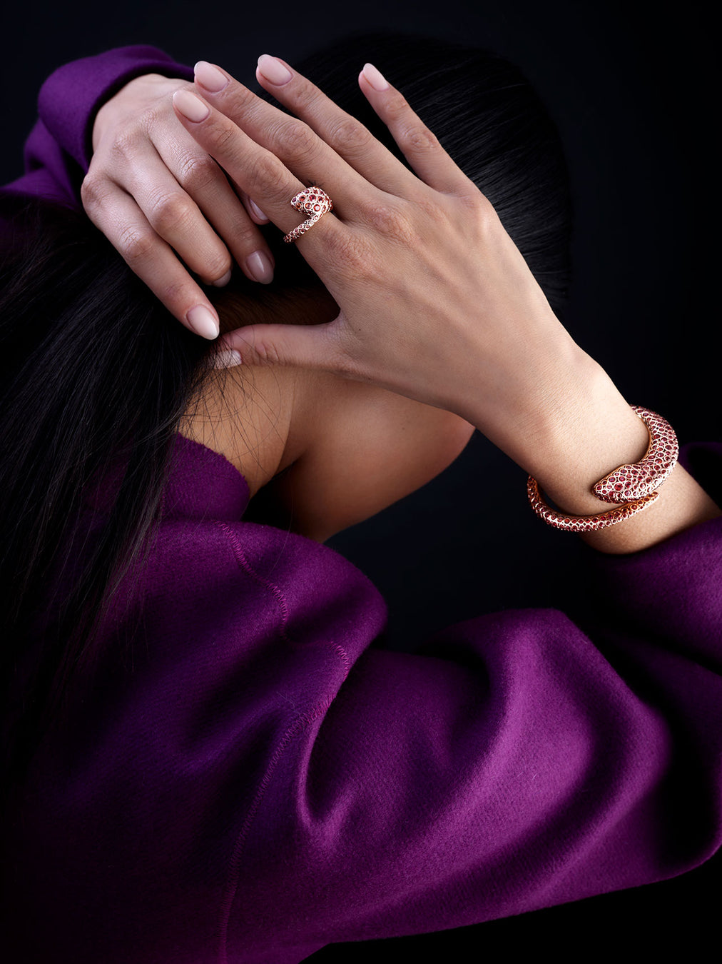 Basilik Bracelet - Orange Sapphires - Yellow Sapphires