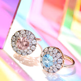 Beirut Ring - Aquamarine - Diamonds