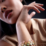 Fish For Love Bracelet Orange - Diamants
