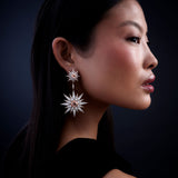 Istanbul Earrings - Morganites - Diamonds