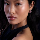 Mille et une nuits Earrings - Tanzanite - Rubies - Diamonds