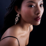 Poppy Earrings - Aquamarines - Morganites - Diamonds