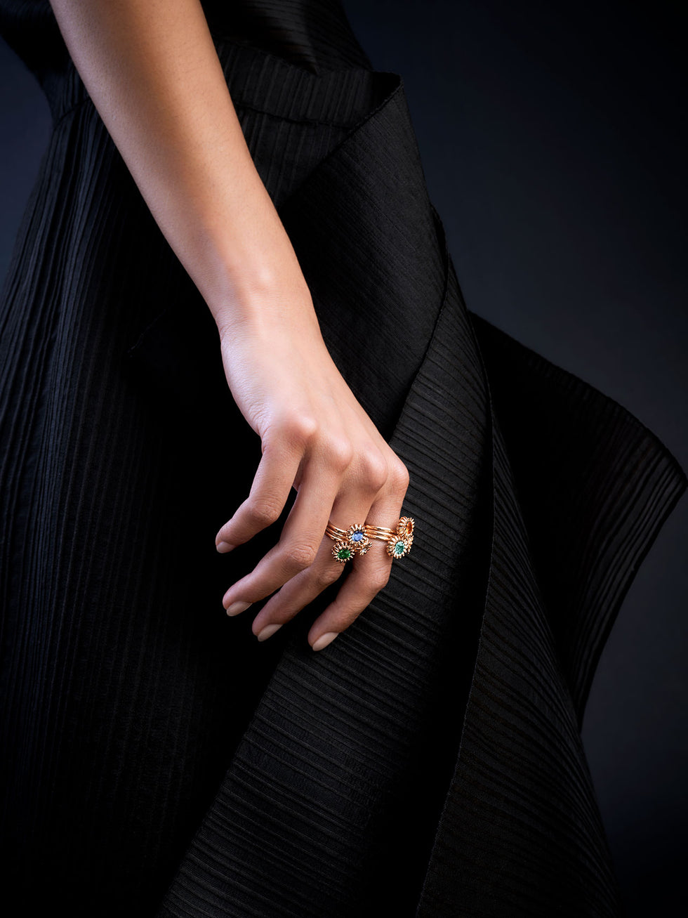Poppy Ring - Peridot