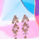 Poppy Earrings - Aquamarines - Morganites - Diamonds