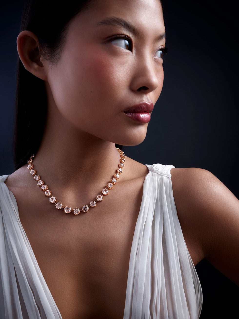 Rêverie Necklace - Morganites