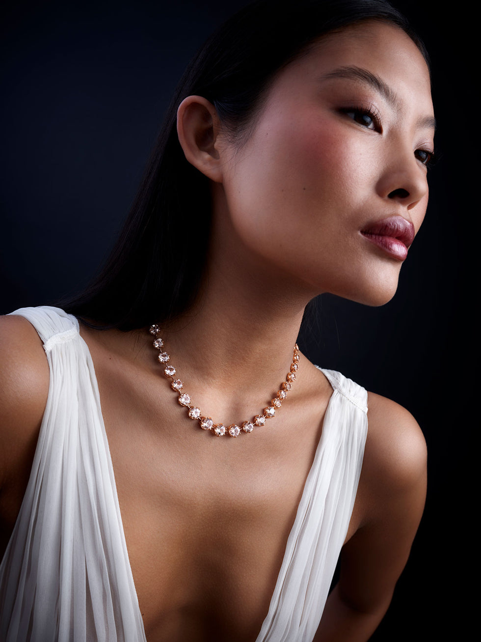 Rêverie Necklace - Morganites