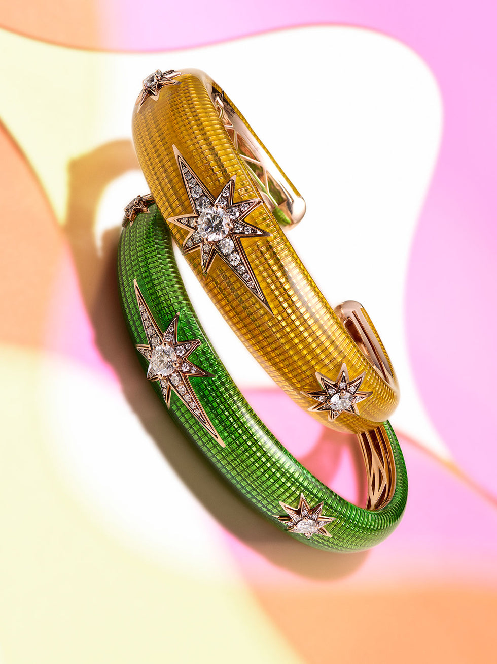 Aïda Yellow Bracelet - Diamonds