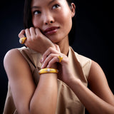 Aïda Yellow Ring - Diamonds