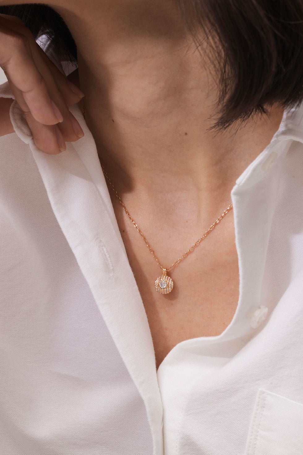 Aura Pendentif - Diamants