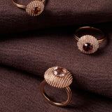 Aura Ring - Morganite - Diamonds