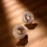 Aura Boucle D'oreilles - Morganites - Diamants