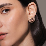 Aura Boucle D'oreilles - Morganites - Diamants