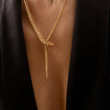 Basilik Necklace - Yellow & Orange Sapphires