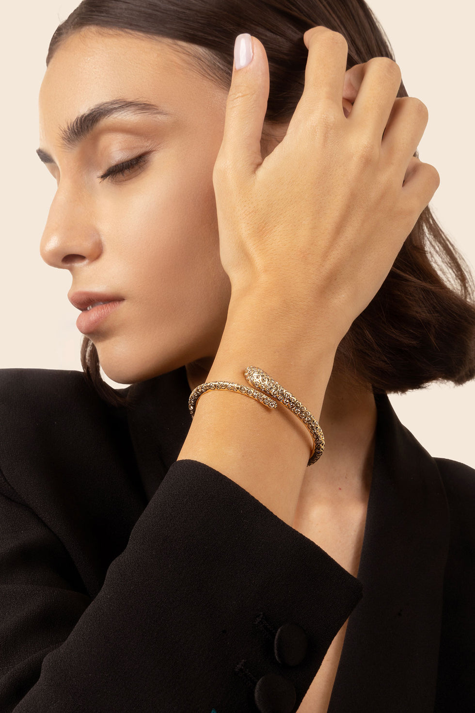 Basilik Bracelet - Brown Diamonds