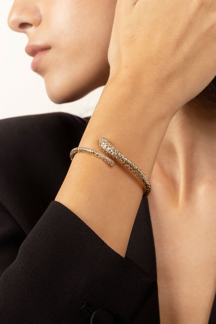 Basilik Bracelet - Diamants Bruns