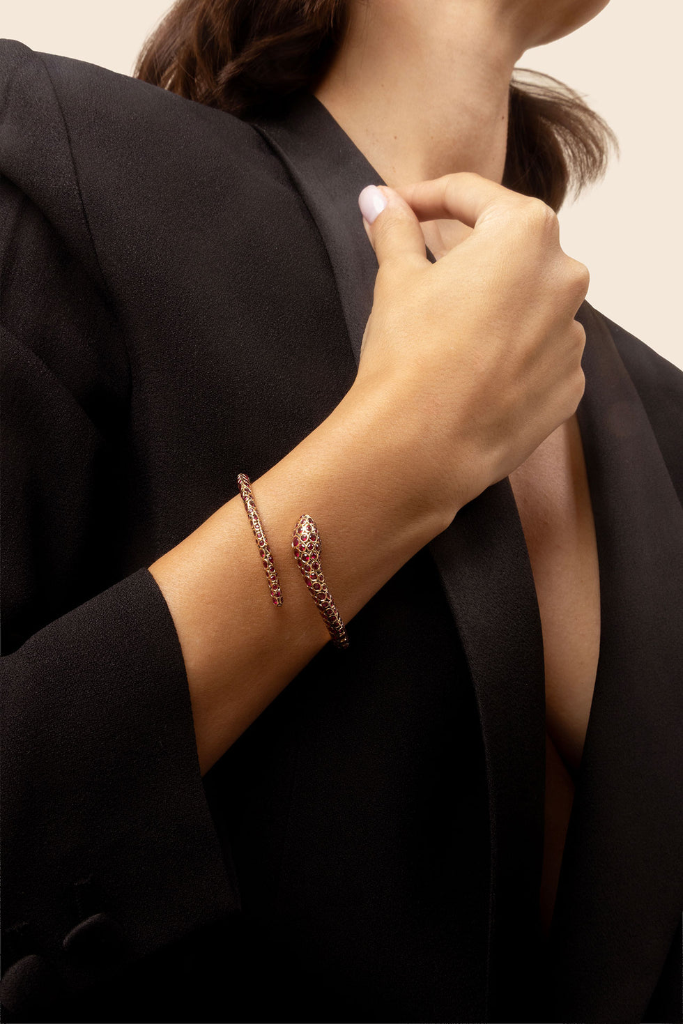 Basilik Bracelet - Rubies